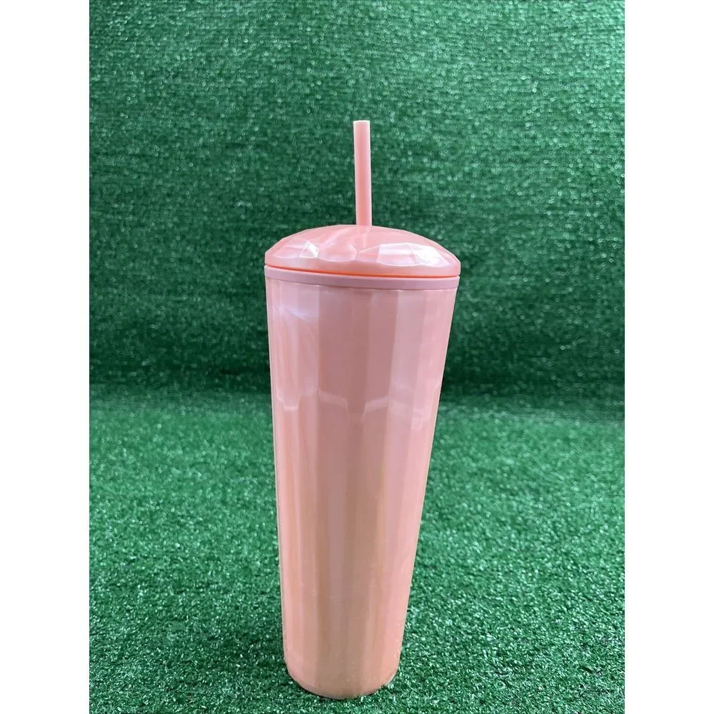 Starbucks Tumbler  2021 24 oz‎ Venti Pink Marble Pearl Kaleidoscope NEW